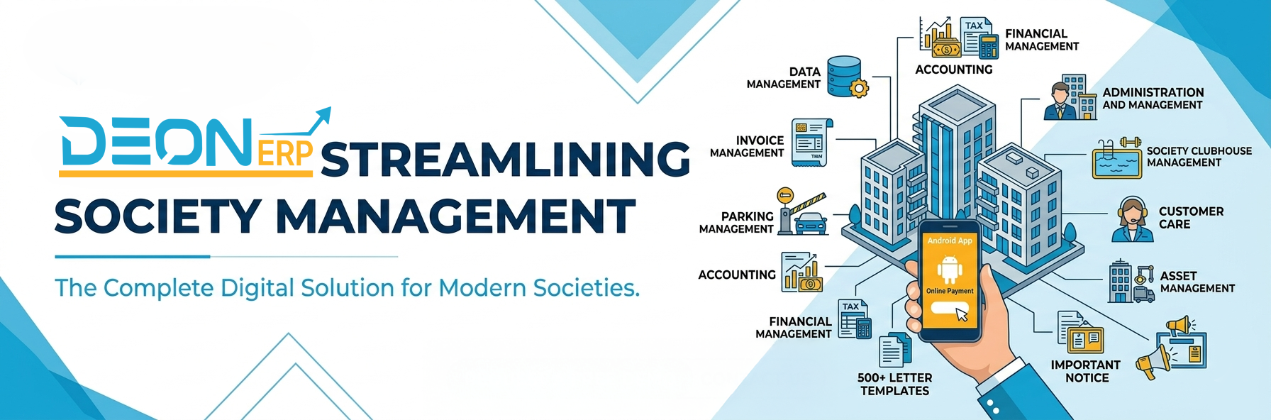 DeonERP: Streamlining Society Management